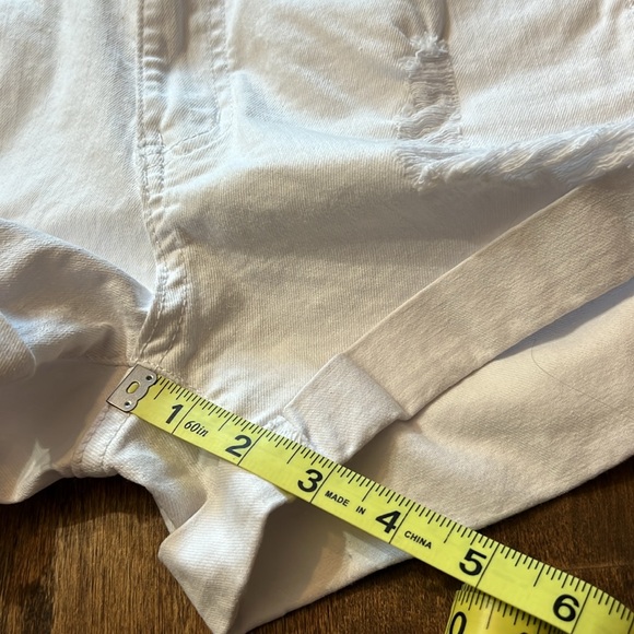 KANCAN High-Rise White Denim Shorts Size 27 - Picture 7 of 7